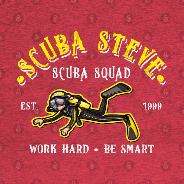 Scuba Steve Scuba Squad by Alema Art